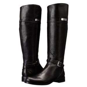Coach New York Micha Calf Black Boots